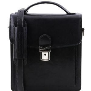 Мъжка кожена чанта за през рамо DAVID TL141425-06