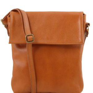 Мъжка кожена чанта за рамо MORGAN TL141511-09