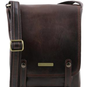 Мъжка кожена чанта за рамо ROBY TL141406-08