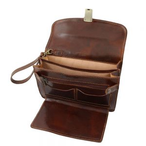 Мъжка кожена чанта за ръка MAX TL8075-03